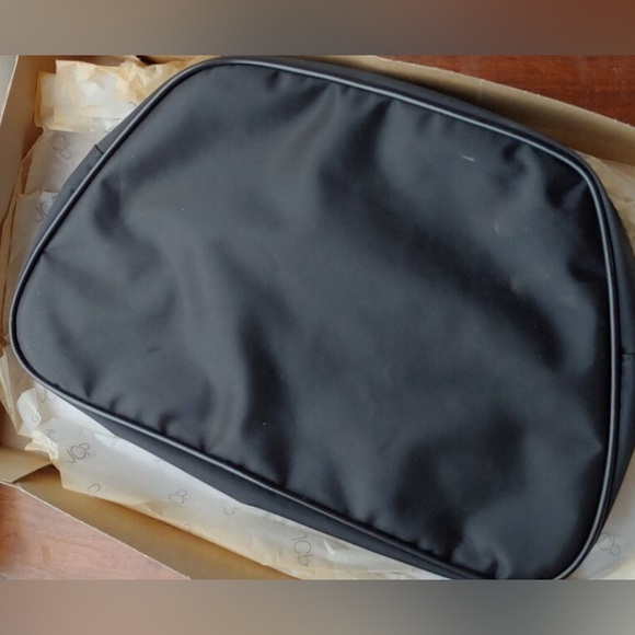 Ted Lapidus, Paris, Makeup Case Black Gold Label 80s - Picture 8 of 9